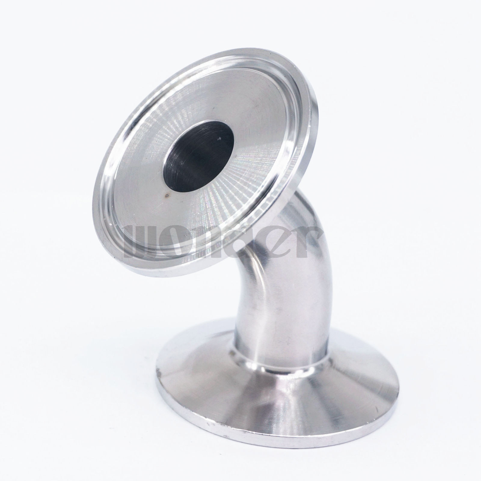 1.5″ Tri Clamp x 19mm Pipe OD SUS304 45 Degree Elbow Sanitary Fitting Home Brew