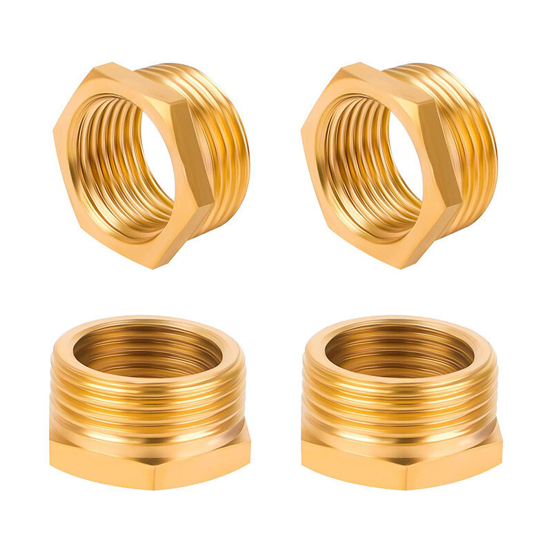 BSP 1/8″ – 2″ Male to Female Brass Reducer Pipe Fitting Water Adapter Connector