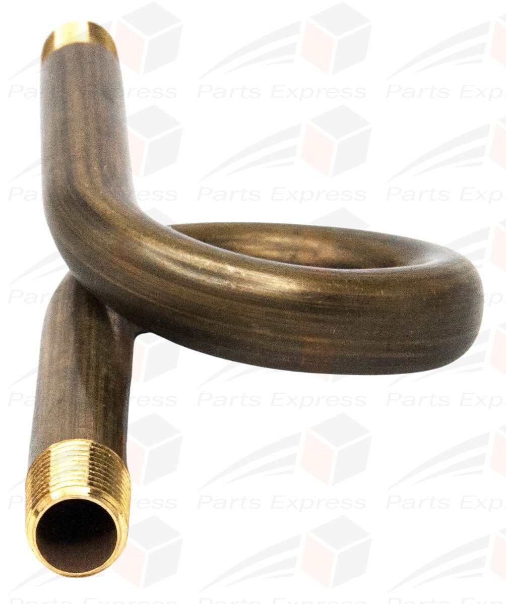 MR. STEAM Brass Pigtail STRAIGHT, 180 DEGREE, 1/4″ NPT, 200 WSP