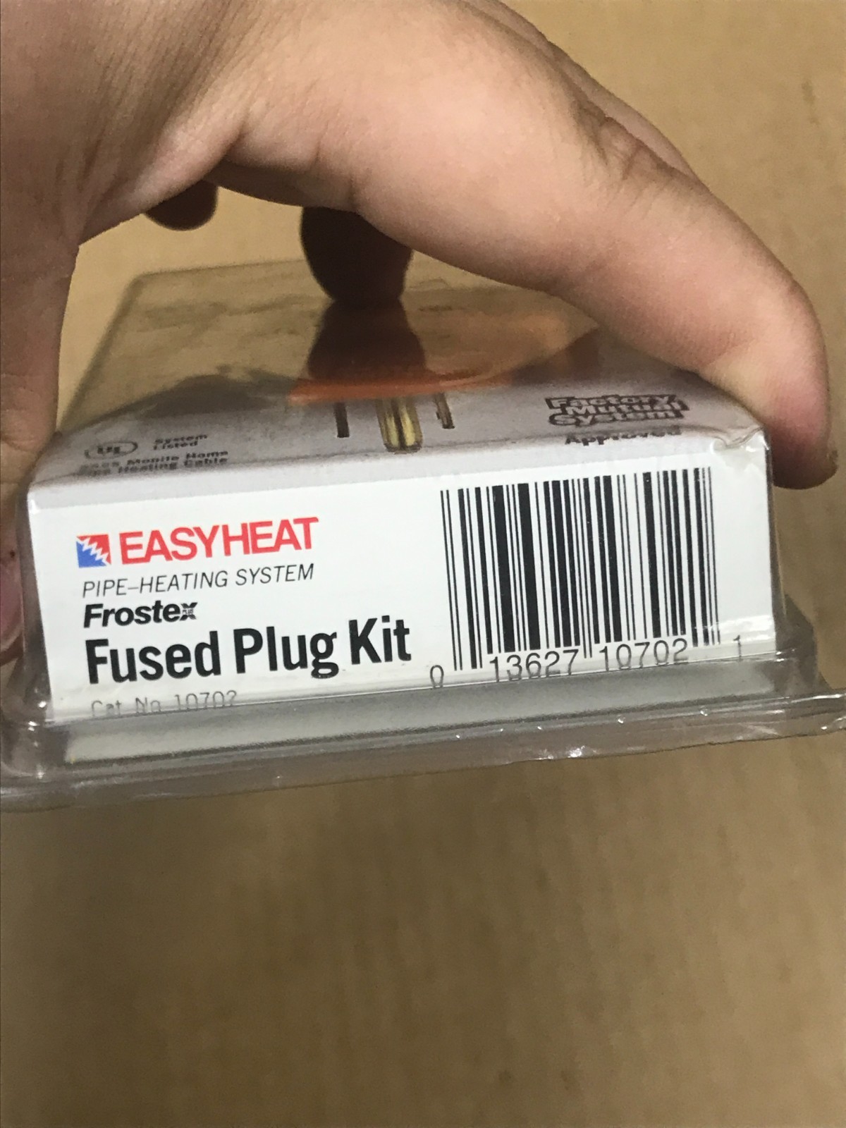 New EasyHeat Frostex Fused Plug Kit – #10702