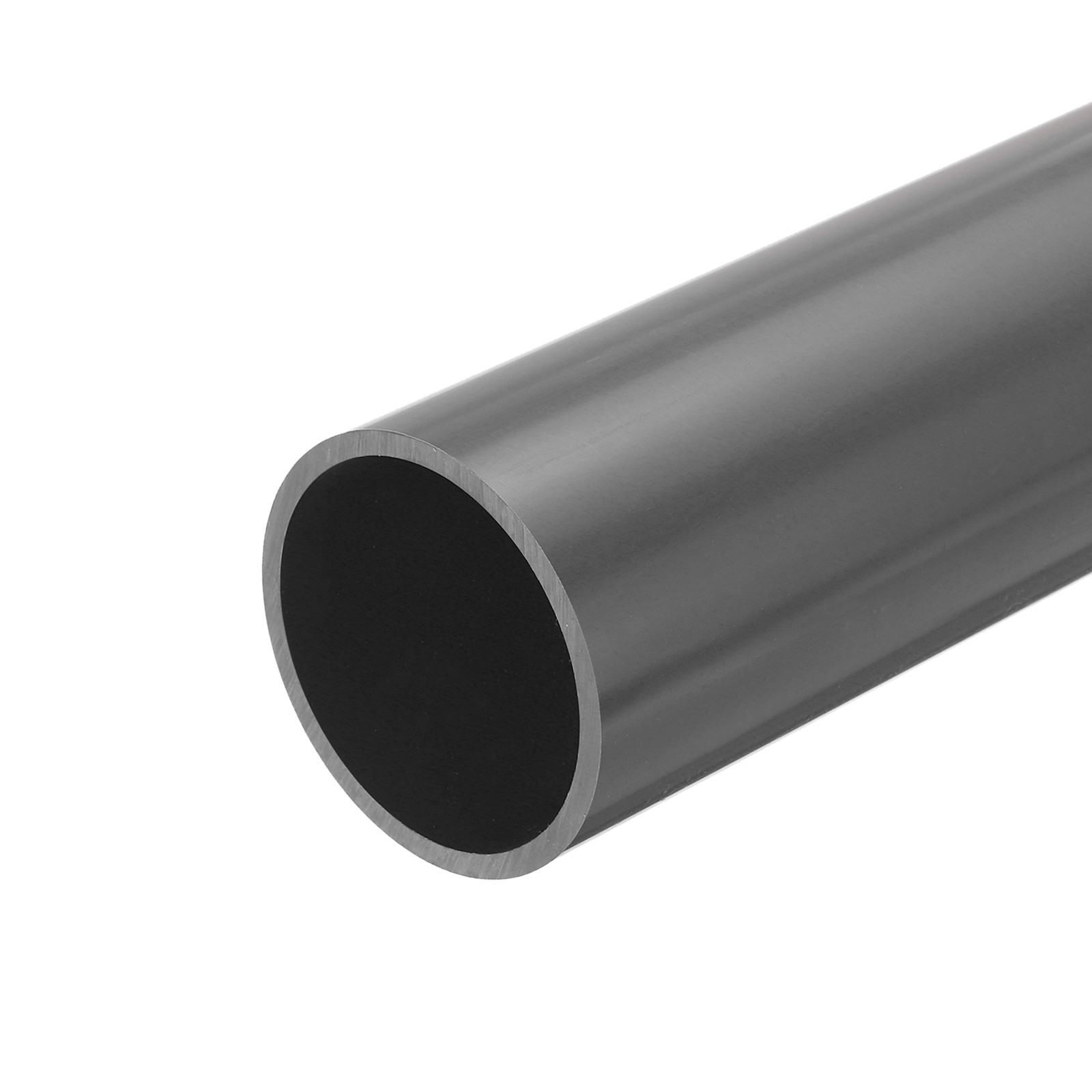 PVC Rigid Round Pipe 67.8mm ID 76mm OD 500mm Light Grey High Impact