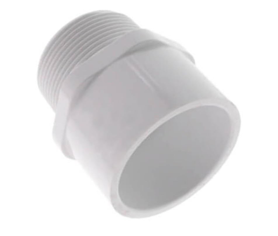 PVC Pipe Reducer Fitting – 3/4 Inch MNPT Male x 1/2 3/4″MNPT x 1/2″ Slip Socket