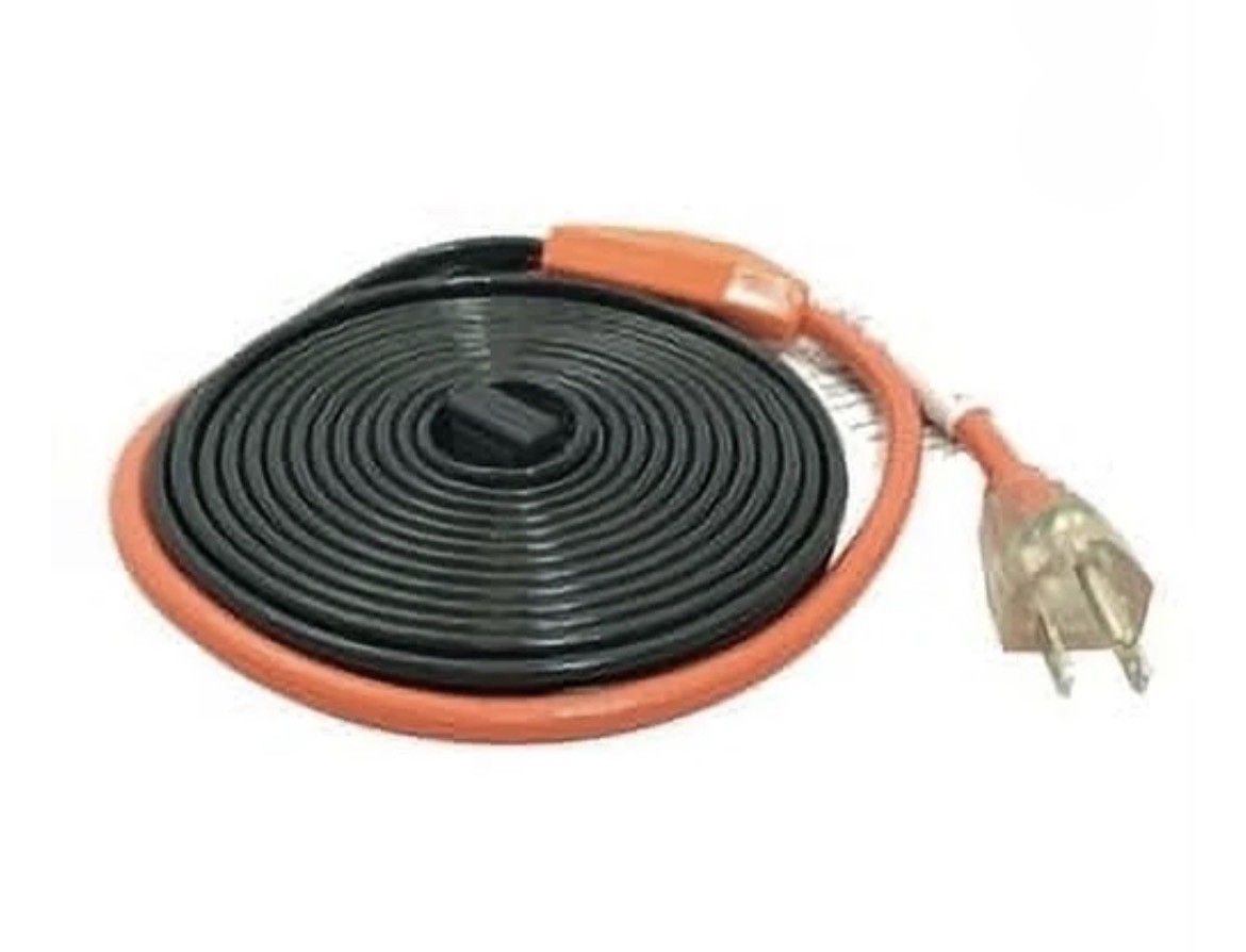 FROST KING Electric Water Pipe Heat Cable 12ft / -40F Degrees Freeze Protection