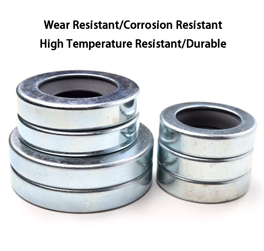 Carbon Steel PTFE Oil Shaft Seal Oil Sealing Washers ID 25-100mm OD 40-125mm