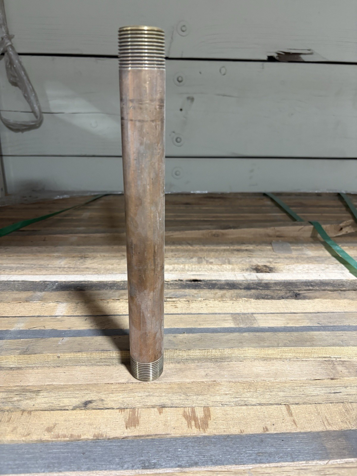 1″ Mnpt X 12″ Tbe Brass Pipe Nipple 465-120