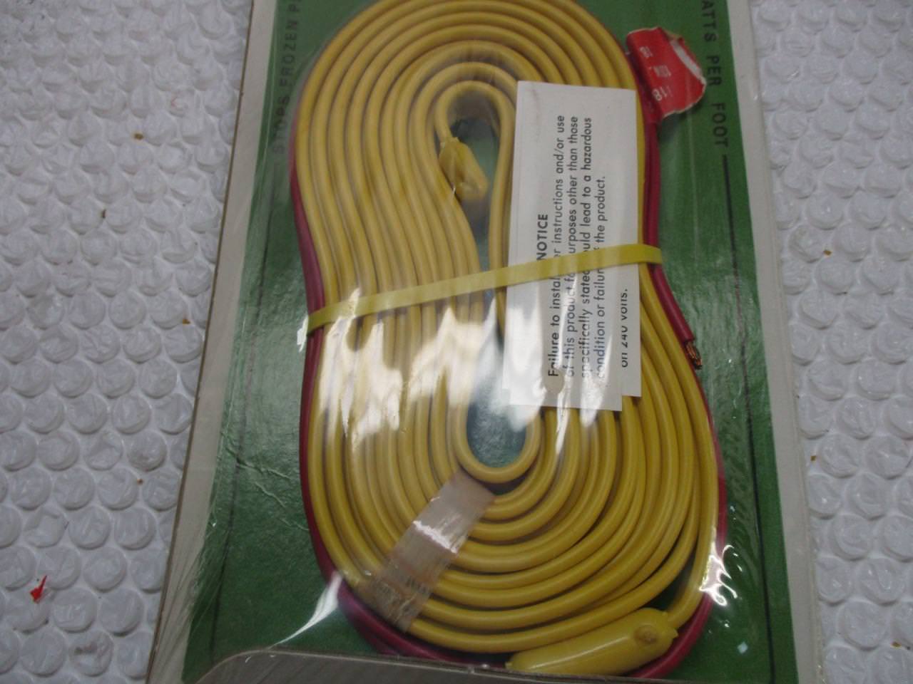 Easy-Heat Electric Pipe Heating Cable B-18-2 126W 240V 18′