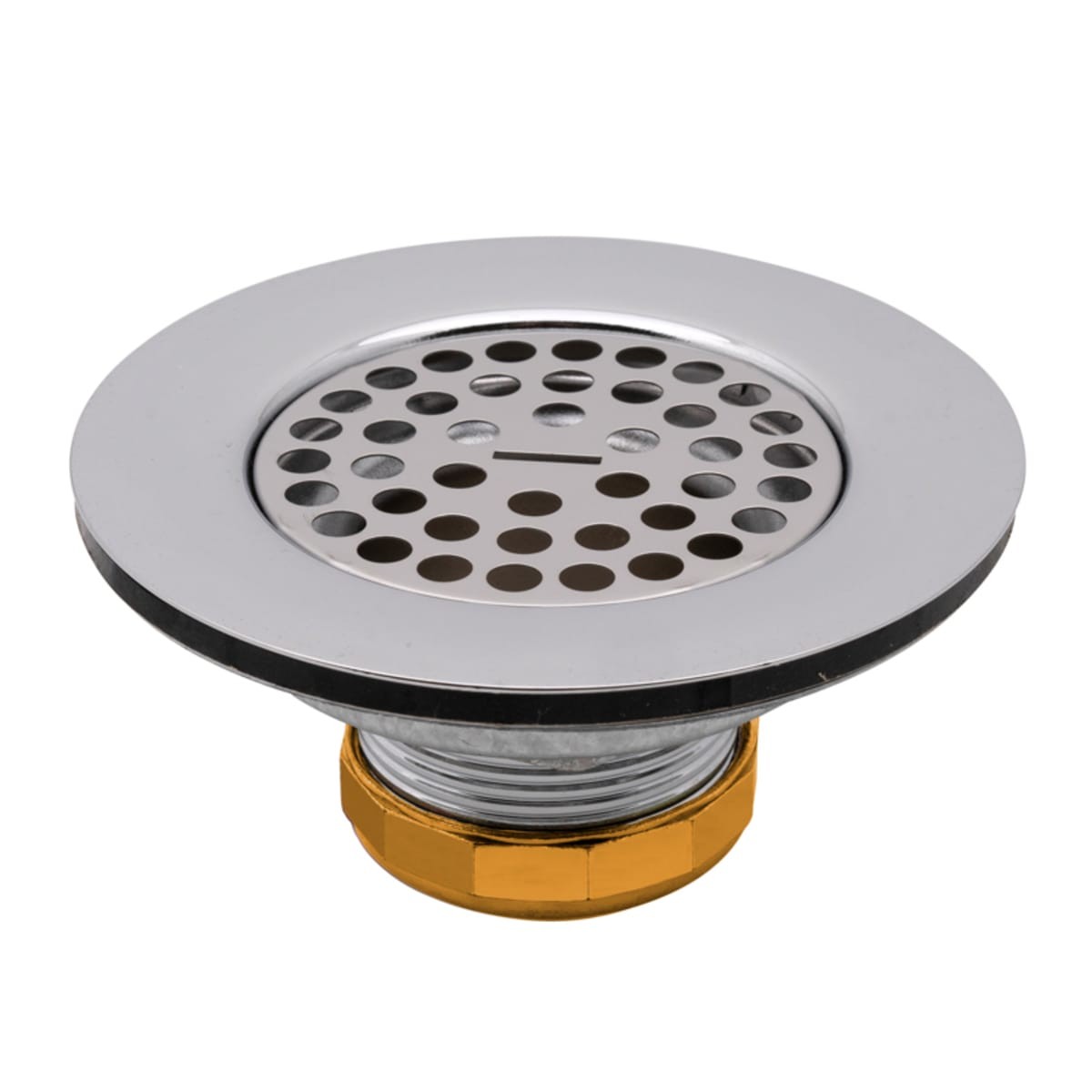 DEARBORN 815BT Bar Sink Strainer SS Brass Tailpiece Crumb Cup Basket