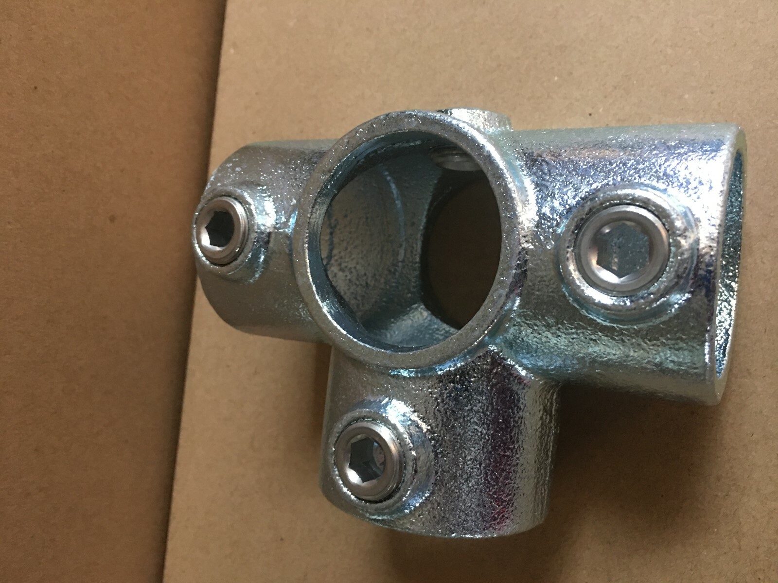 SteelTek 1-1/4-in x 90-Degree Galvanized Steel Structural Pipe Fitting #737821