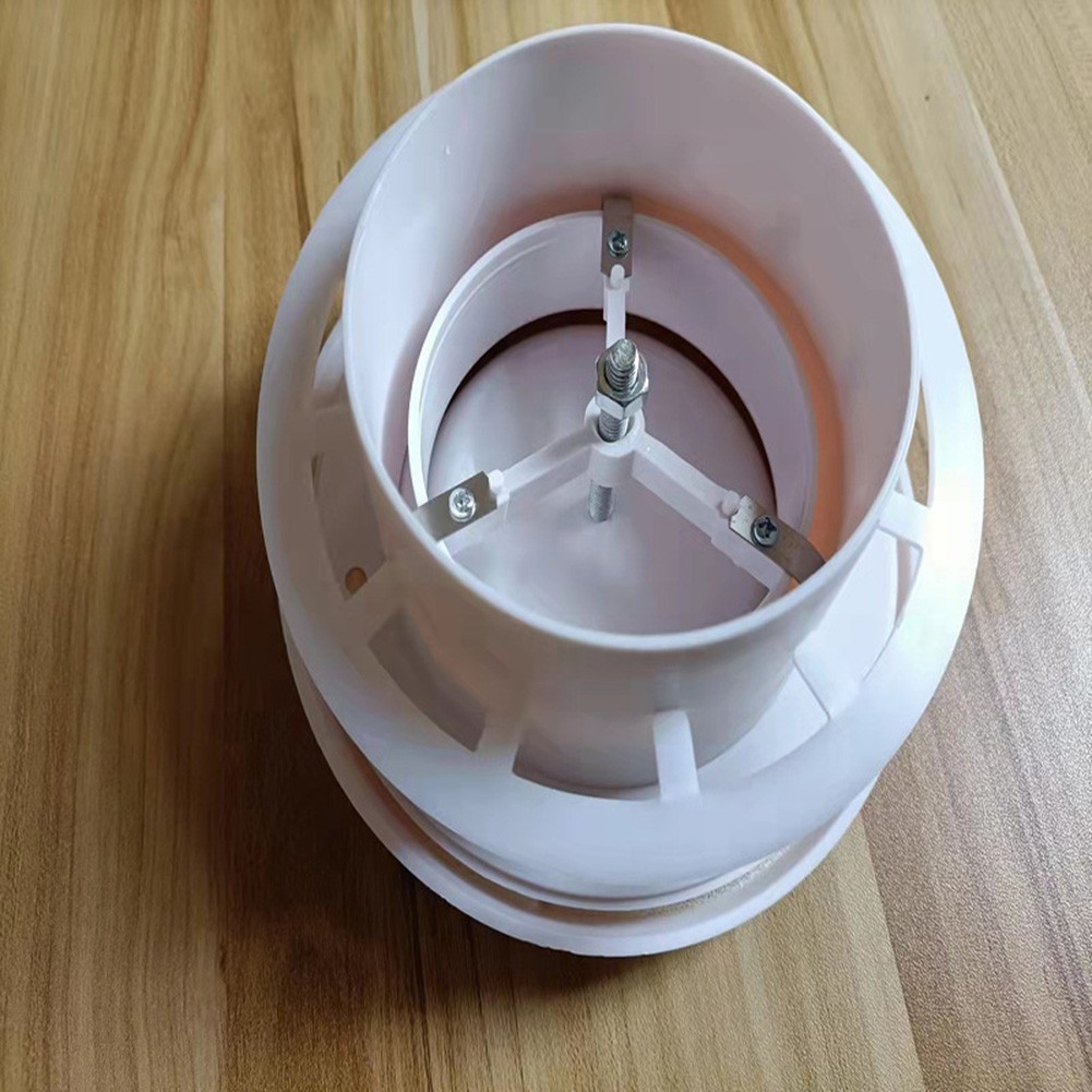 Modern White ABS Ceiling Air Vent for Bathroom Extractor Fan 6inch Size