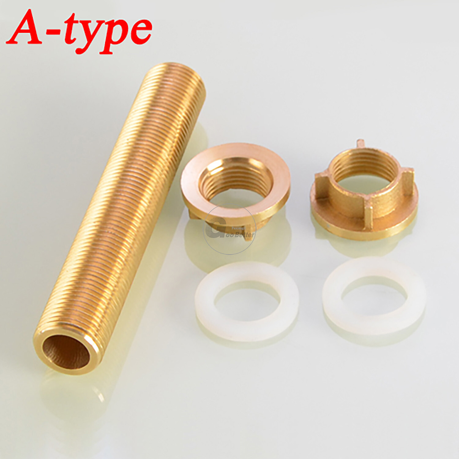 Brass BSPT 1/2″ Bulkhead Water Tank Fittings Water Tower Joint Connector