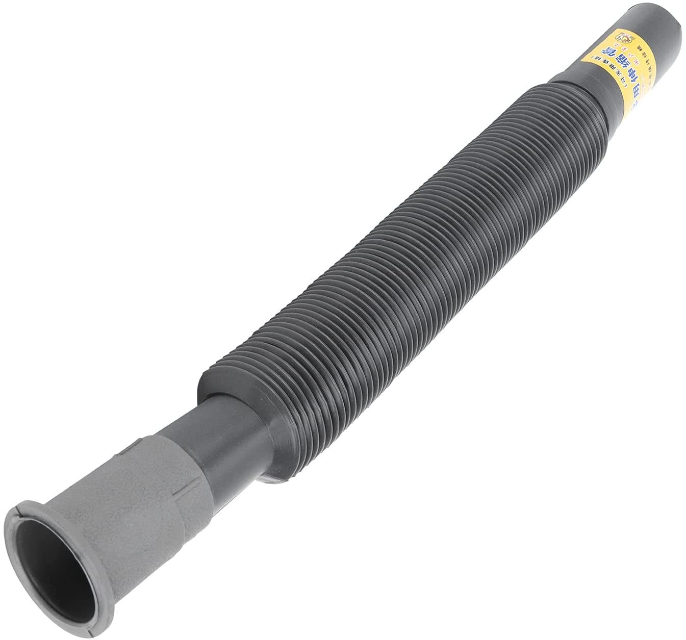 fLeXiBLe 12″ to 18″ Tube Pipe Sink Drain Water S-Trap Drain Hose Bathroom Grey
