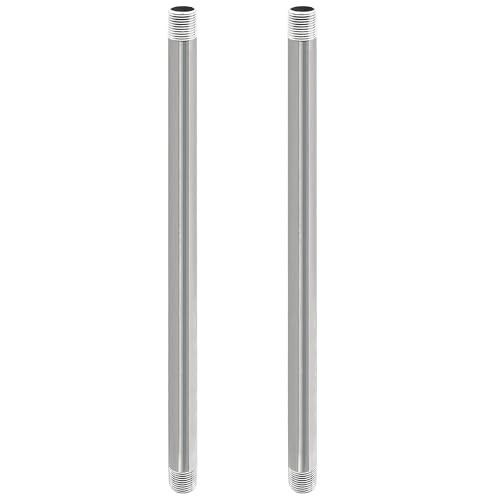 Stainless Steel Pipe, 304 Pipe Nipple Fits Standard 1/2 Inch 1/2″ x 30″