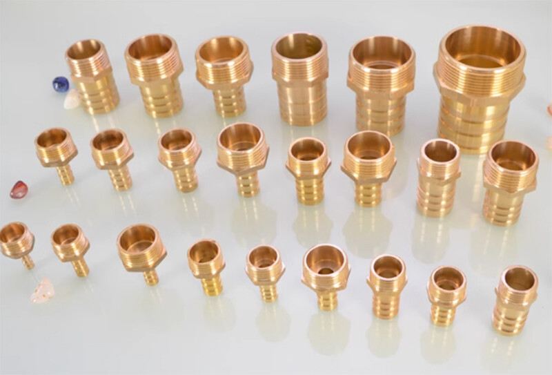 BSP Male/Female Thread x Barb Hose Tail End Connector Brass Fitting For Air Fuel