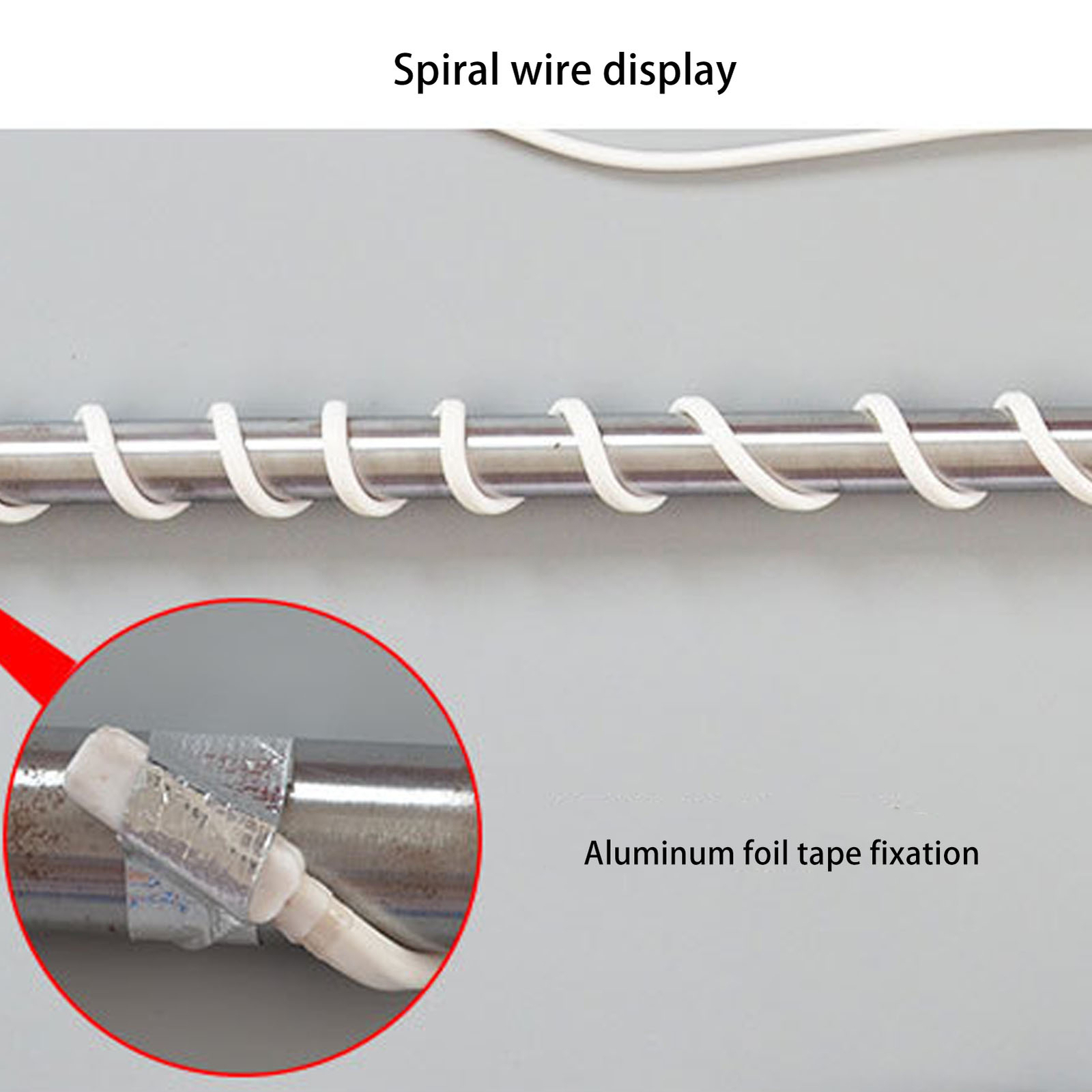 Pipe Heat Cable 5m 200W 70℃ Integrated Compression Mold Frosting Heating Cable