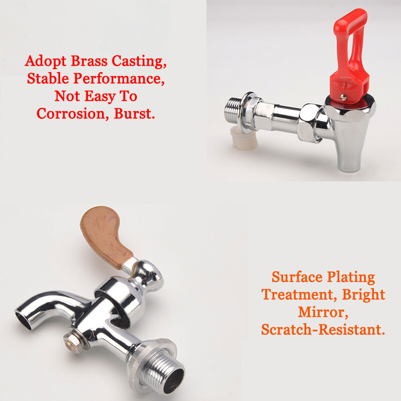 Stainless Steel Tap Assembly Hot Water Boiler Faucet High Temperature Resistant