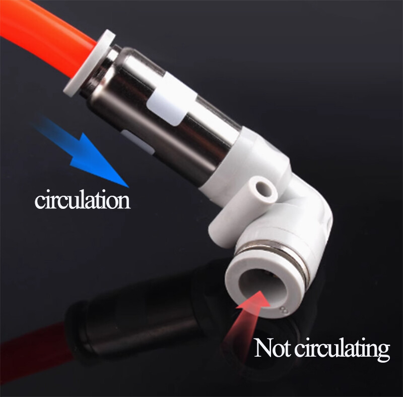 Plastic Pneumatic Push Fit in Fitting Check Non Return Valve 4mm 6mm 8mm 10/12mm