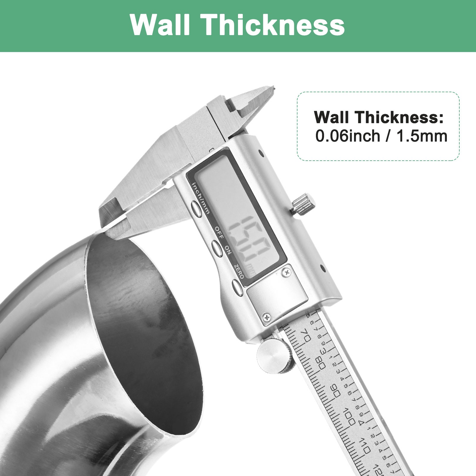4-Pack OD 1.3 Inch 45 Degree Mandrel Bend Elbow, Thicken 1.5 mm Height 38 mm