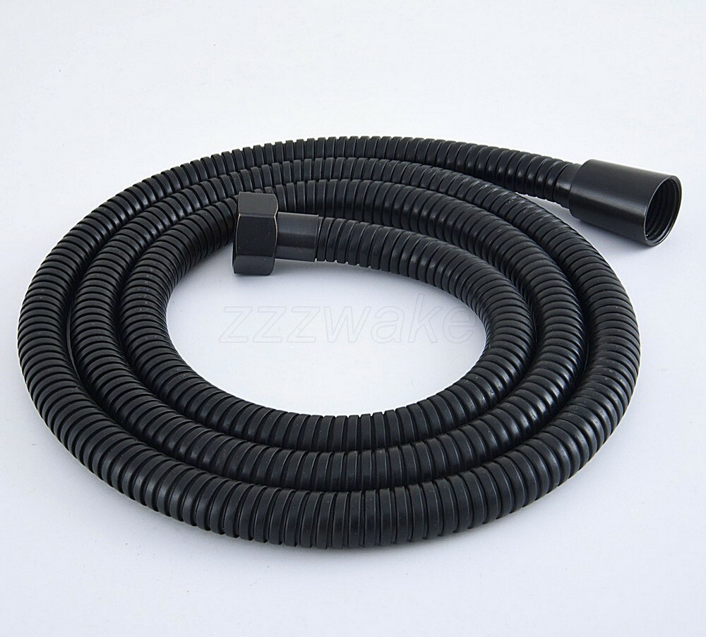1/2″ Connection Oil Rubbed Bronze Standard Shower Head Bathroom Hose Pipe Zhh076