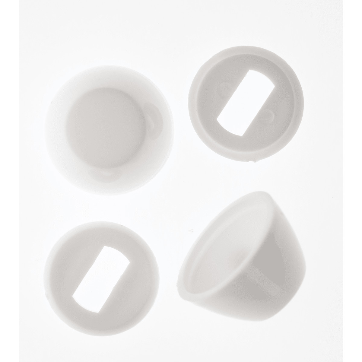 Pasco 917-PR 1/2″ Plastic Closet Bolt, Closet Hardware, Durable Material