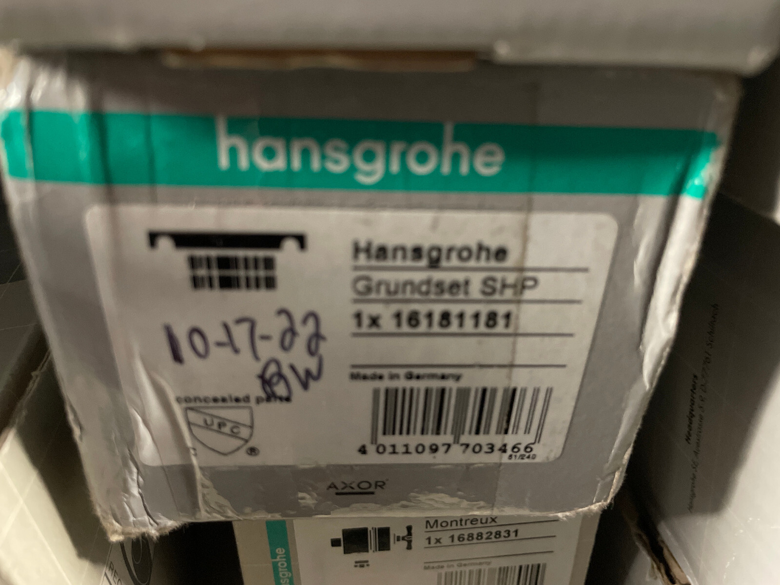 ​Hansgrohe 16181181 Shower Pipe Basic Set