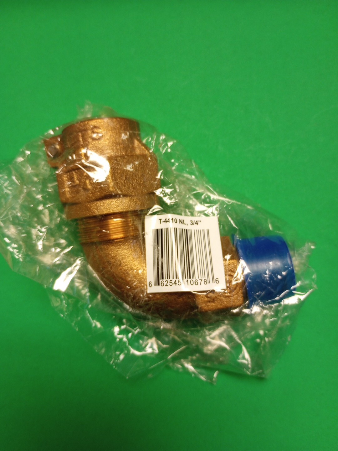 LEGEND VALVE 313-324NL WATER 90º ELBOW LEAD FREE 3/4″ SERIES T-4410 PAK X MNPT