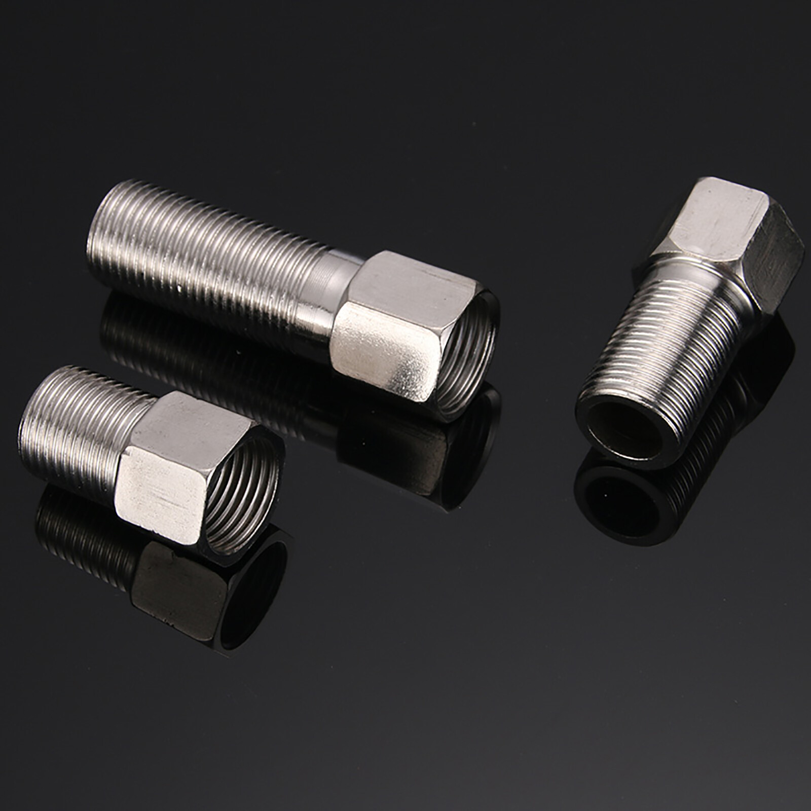 BSP Female to Male Stainless Steel Reducer Pipe Fitting Water Adapter Connector