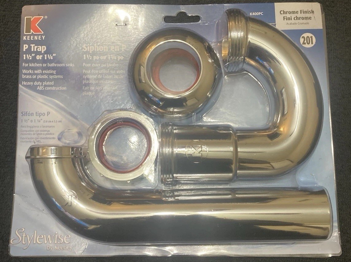 Style Wise by Keenly 1 1/2 Or 1 1/4 Chrome Finish Sink Drain
