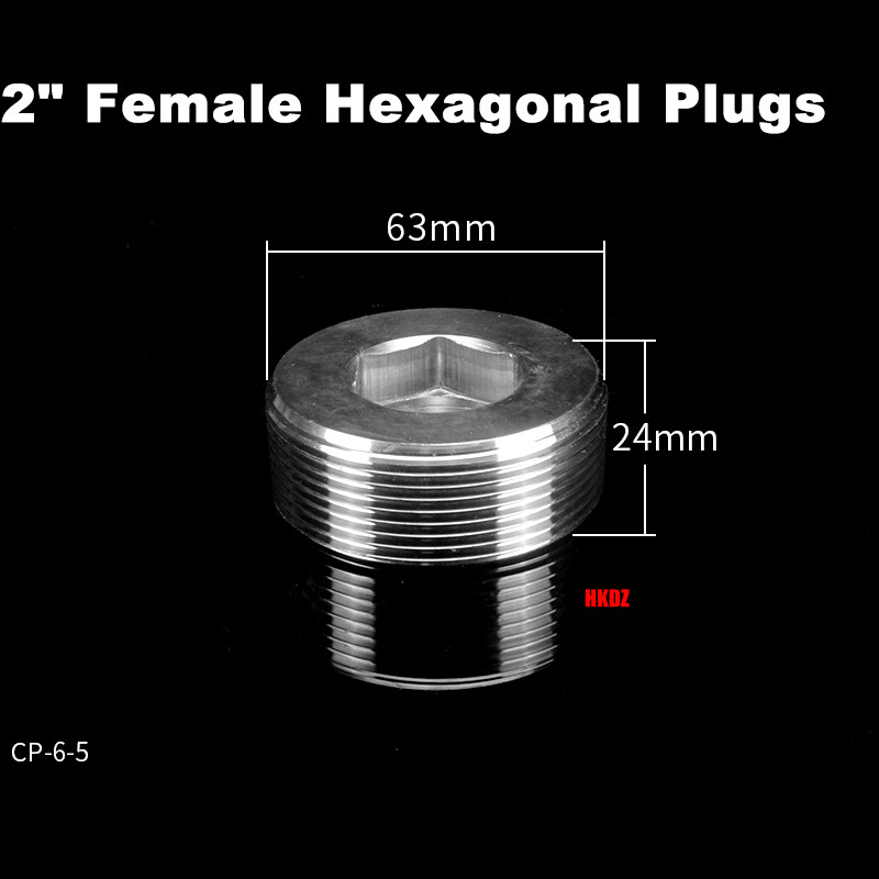 1/8″~2″ BSP 304 Stainless Steel Internal Hexagon Male Blanking Plug Stop End Cap
