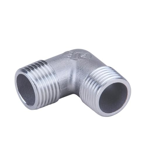 304 Pipe Fitting – 1/2″ Male NPT to 1/2″ Male Stainless Steel 1/2″ M × 1/2″ M