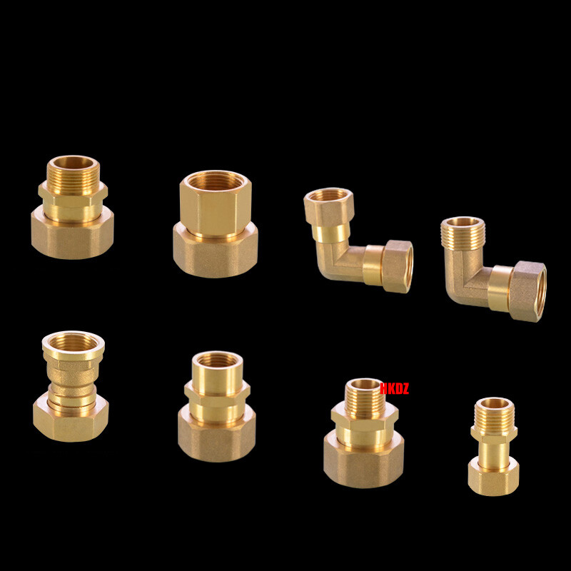 1/2″3/4″ 1″ BSP Brass Male/Female Thread Water Meter Connector Fish Tank Adaptor