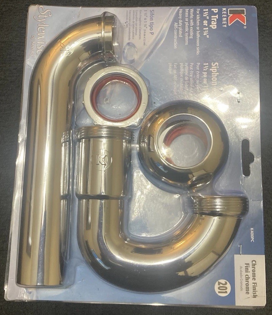 Style Wise by Keenly 1 1/2 Or 1 1/4 Chrome Finish Sink Drain
