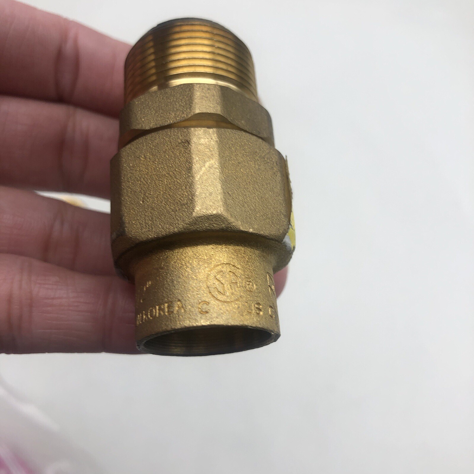 HOME-FLEX 1/2″ X 1/2″ CSST UNION FITTING 1-piece USED *READ DESCRIPTION