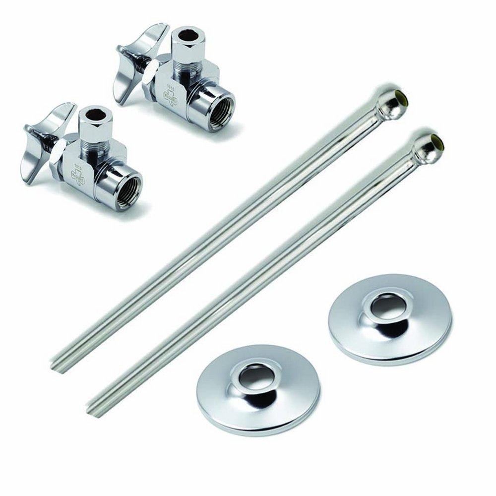 McGuire LF2165CC Sink Supply Kit 1/2″ x 3/8″ Lead-Free Chrome Connection