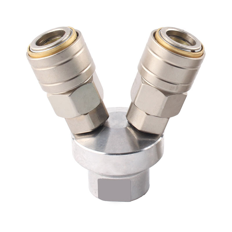 2/3 Way Pneumatic Fitting Male/Female Thread Air Hose Tube Manifold Connector