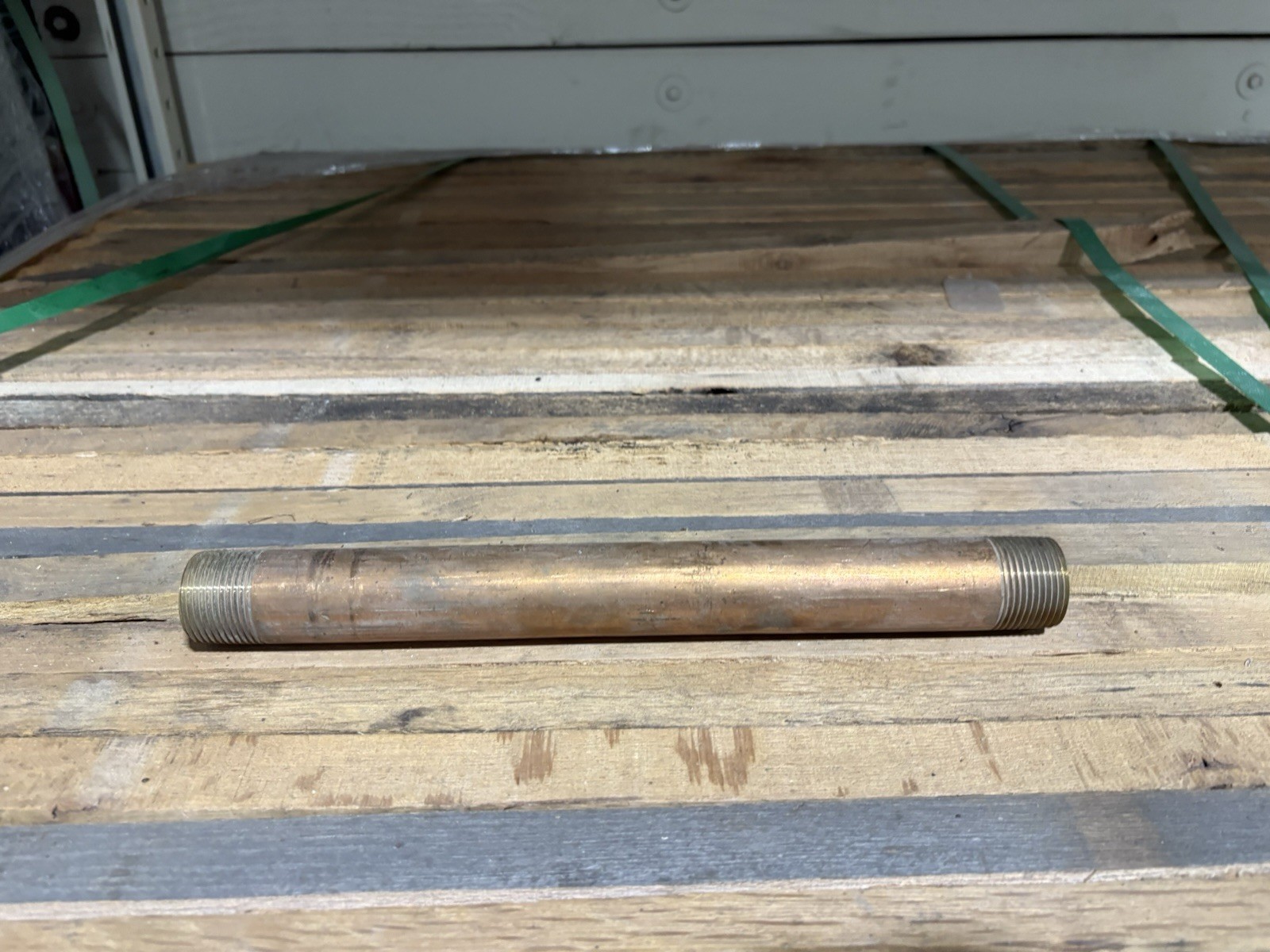 1″ Mnpt X 12″ Tbe Brass Pipe Nipple 465-120