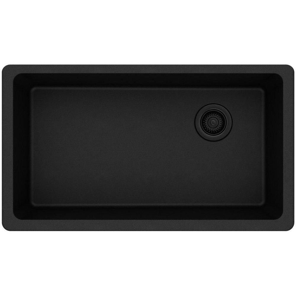 ELKAY ELGU13322BK0 Quartz Classic 33×18.75×9.5 Single Bowl Undermount