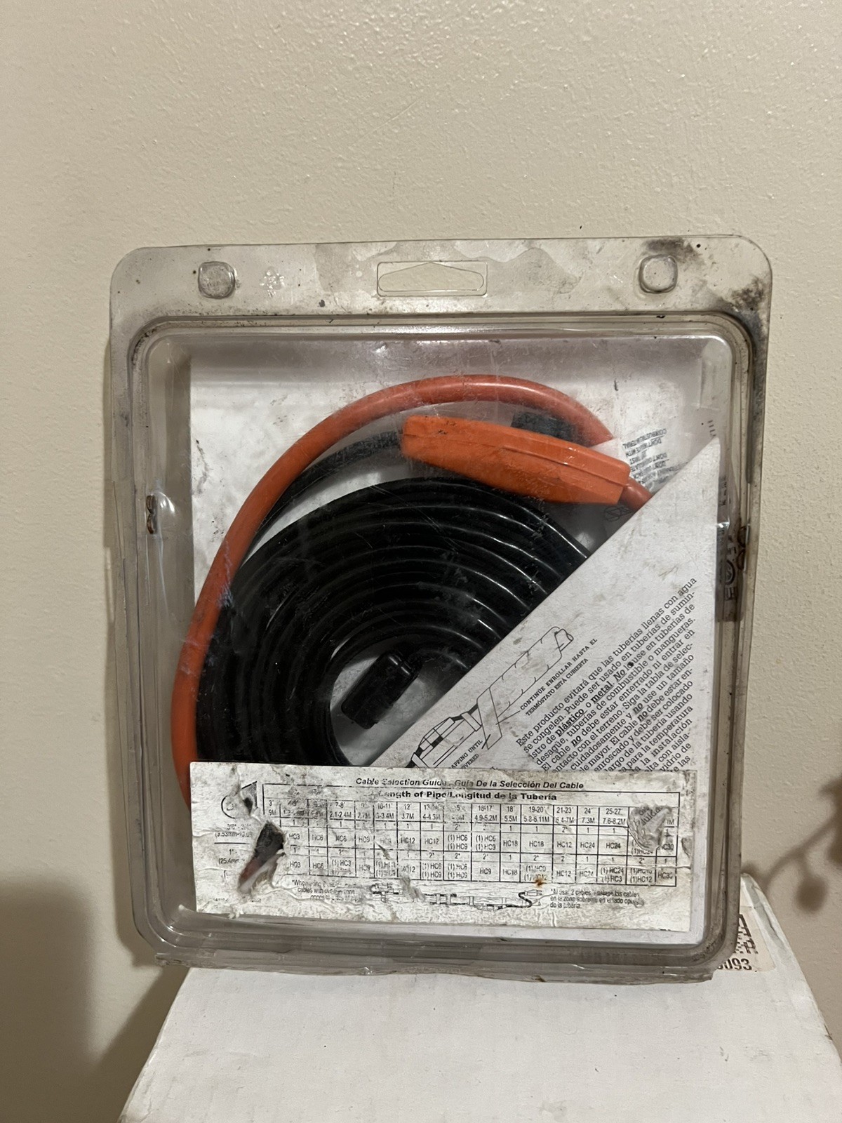 Frost King Electric Water Pipe Cable HC12 120 VAC 12 FT