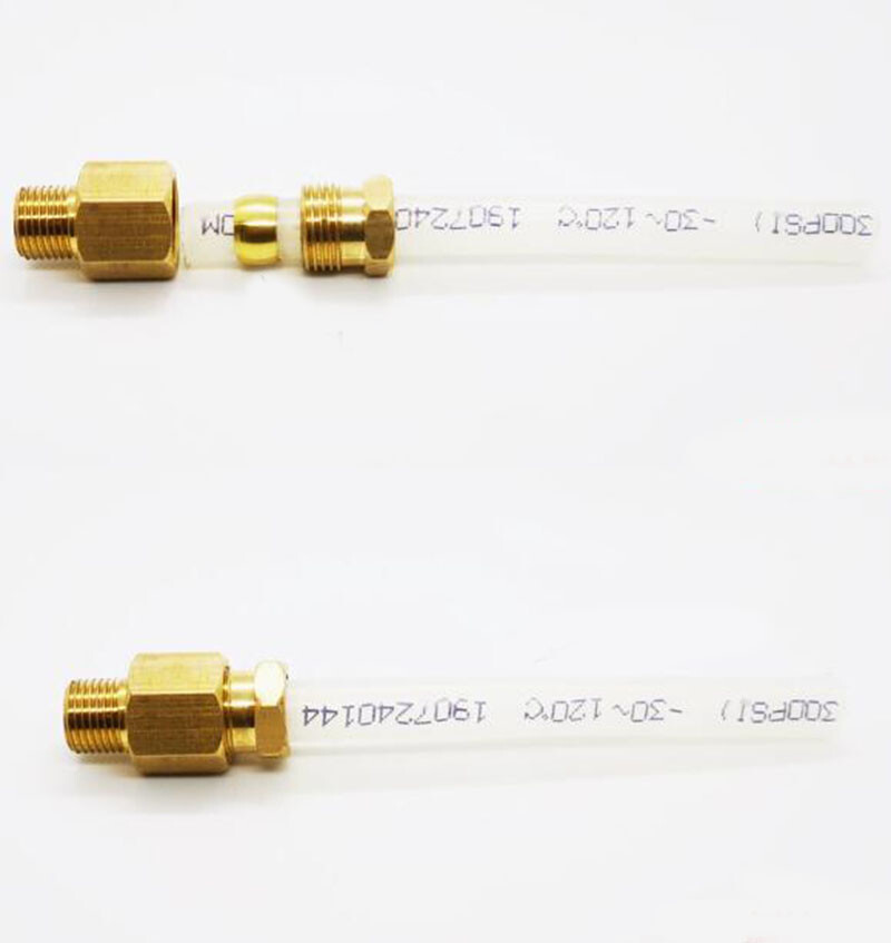 BSP Metric Brass Compression Ferrule Pipe Tube Fitting Connectors Straight/Elbow