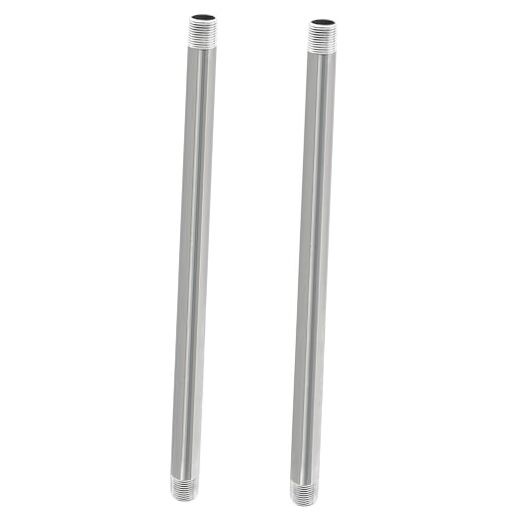 Stainless Steel Pipe, 304 Pipe Nipple Fits Standard 1/2 Inch 1/2″ x 30″