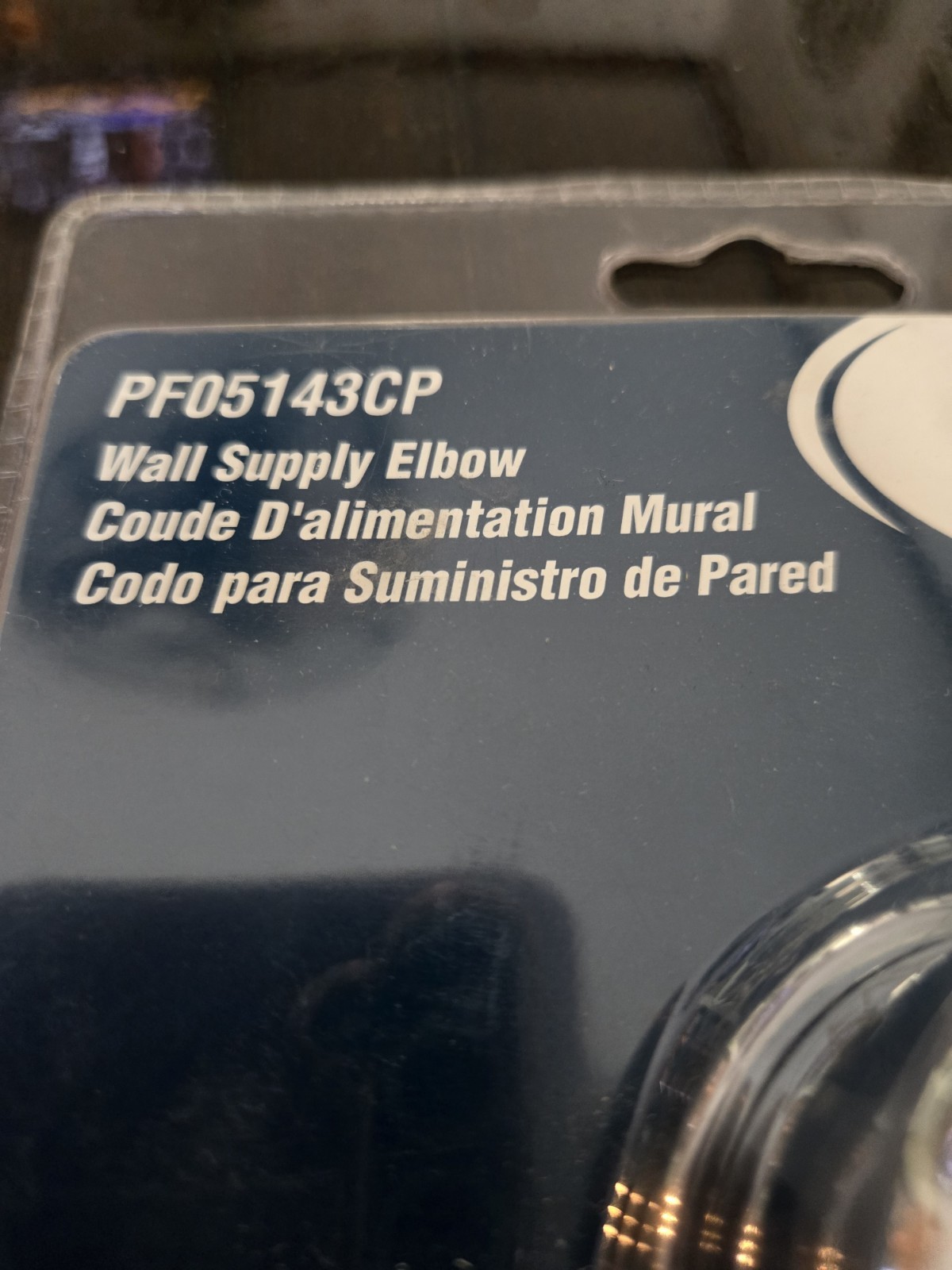 ProFlo PF05143CP Chrome Wall Supply Elbow – Standard 1/2″ Connection