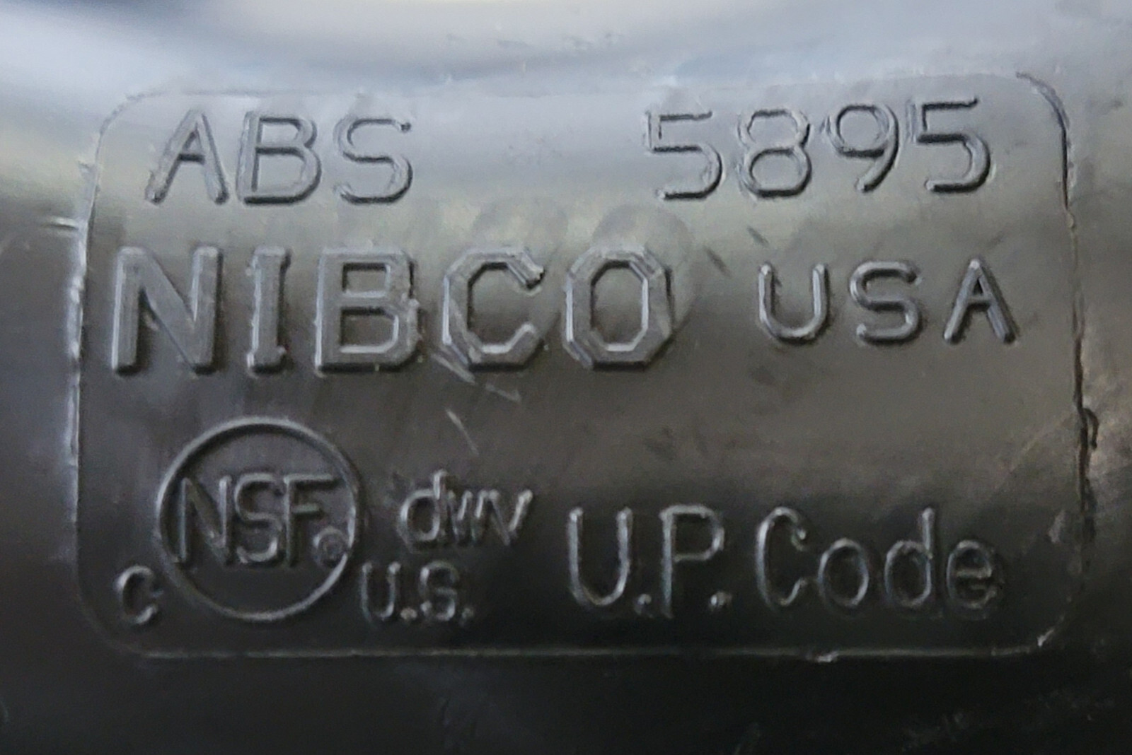 Nibco 5895 ABS 1-1/4″ x 1-1/4″ P-Trap w/ Union Joint RV Trailer Motorhome