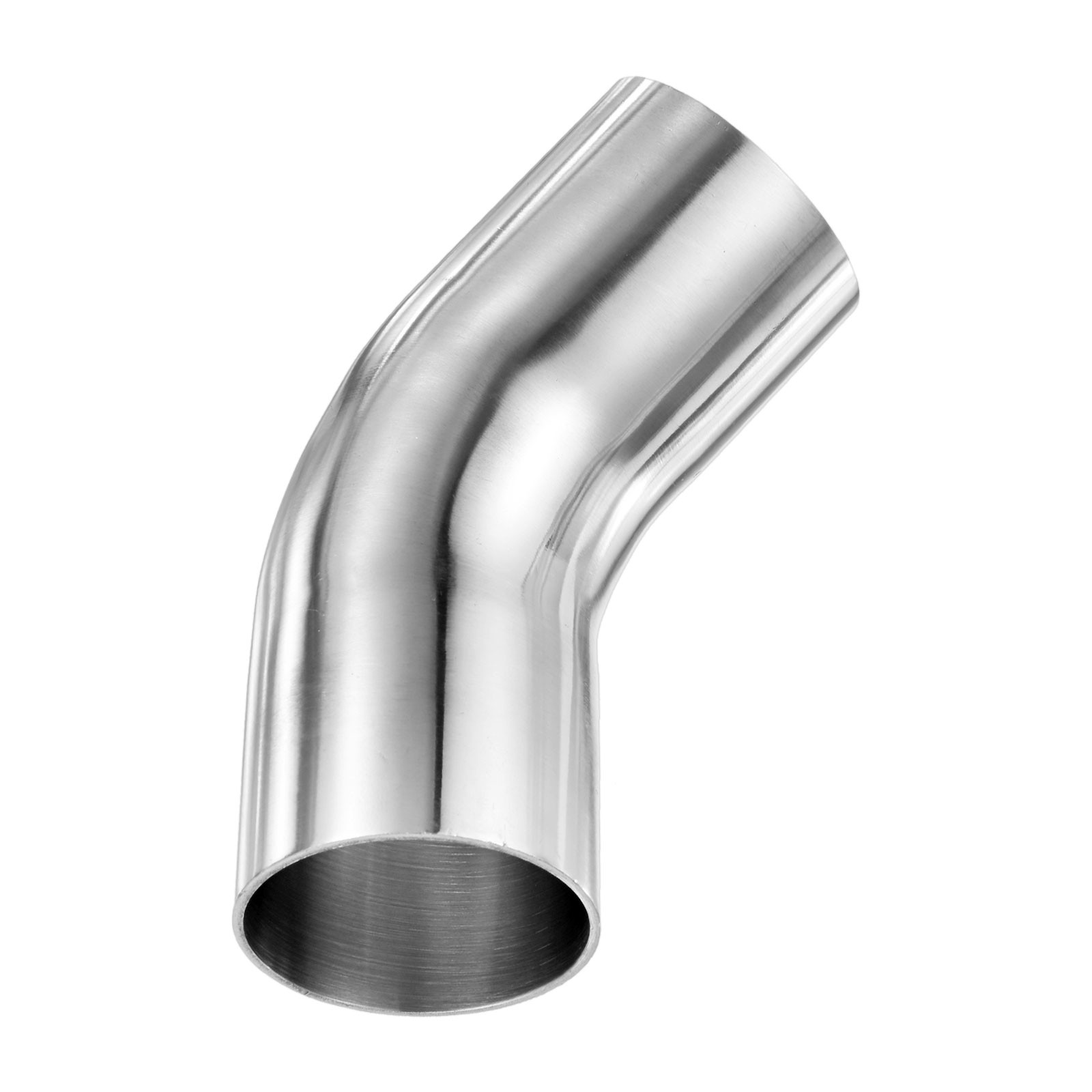 OD 2.2 Inch 45 Degree Mandrel Bend Elbow, Thicken 2 mm Height 155 mm