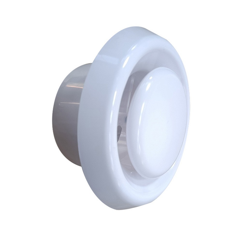 Modern White ABS Ceiling Air Vent for Bathroom Extractor Fan 6inch Size