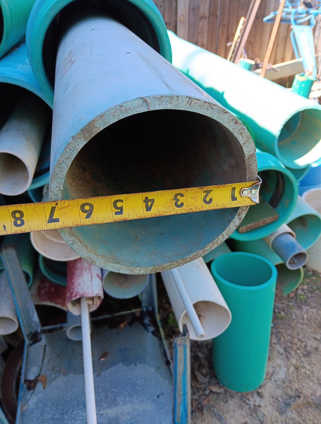 6 Inch Diameter Dr18 PVC Pipe C900 per foot. (Customized Length!!! )