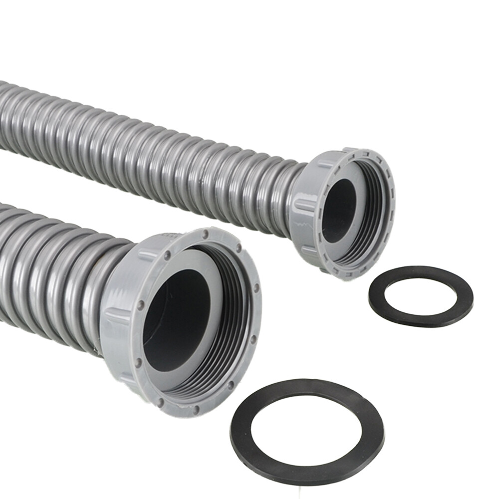 Flexible Waste Trap Plastic Pipe Connector For Basin Bath Or Kitchen Sink Waste