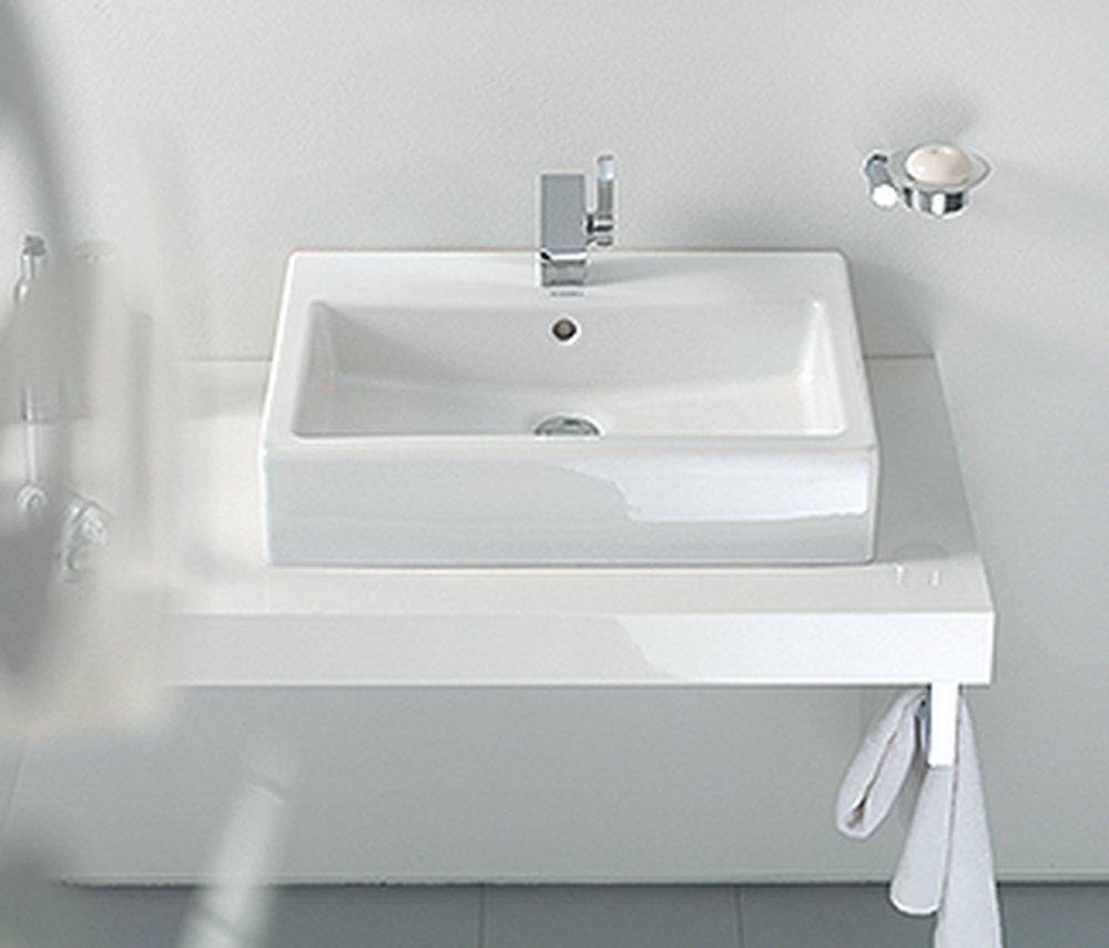 Duravit Vero 23-5/8″ X 18-1/2″ Rectangular Wall Mount Sink In White