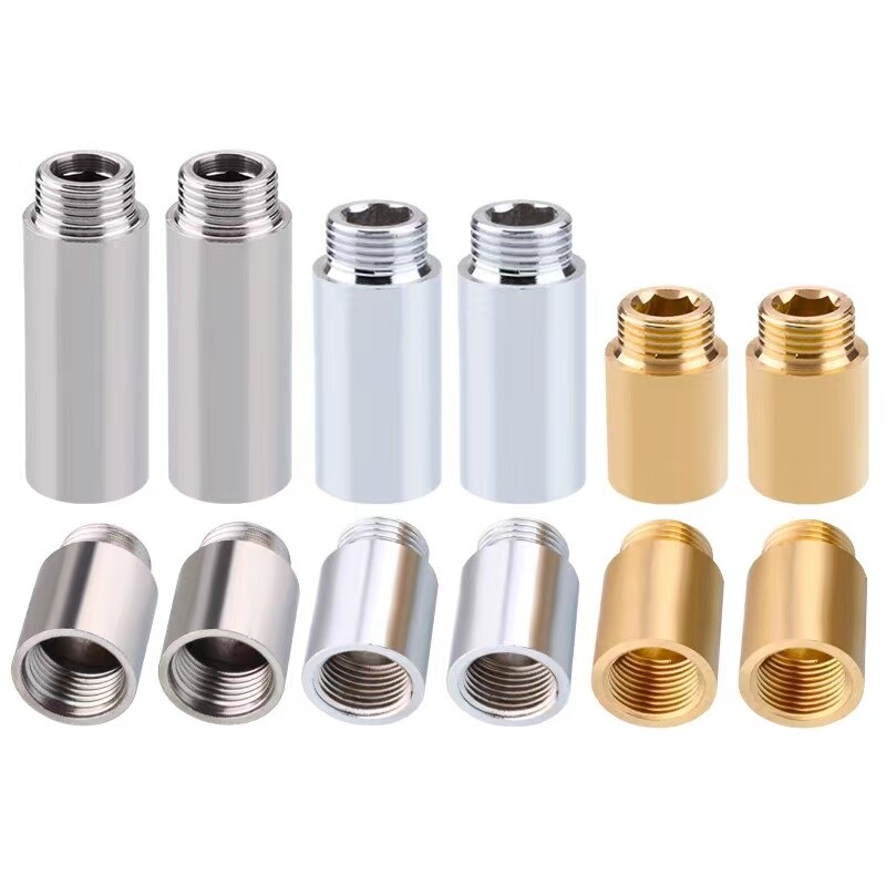 1/2″ BSP Stainles Steel Brass Chrome Radiator Valve Extension 10mm-60mm Length