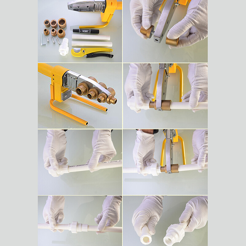 Non Return Valve PPR Plastic Pipe Check Shut-off One Way Fittings Adapters BSP