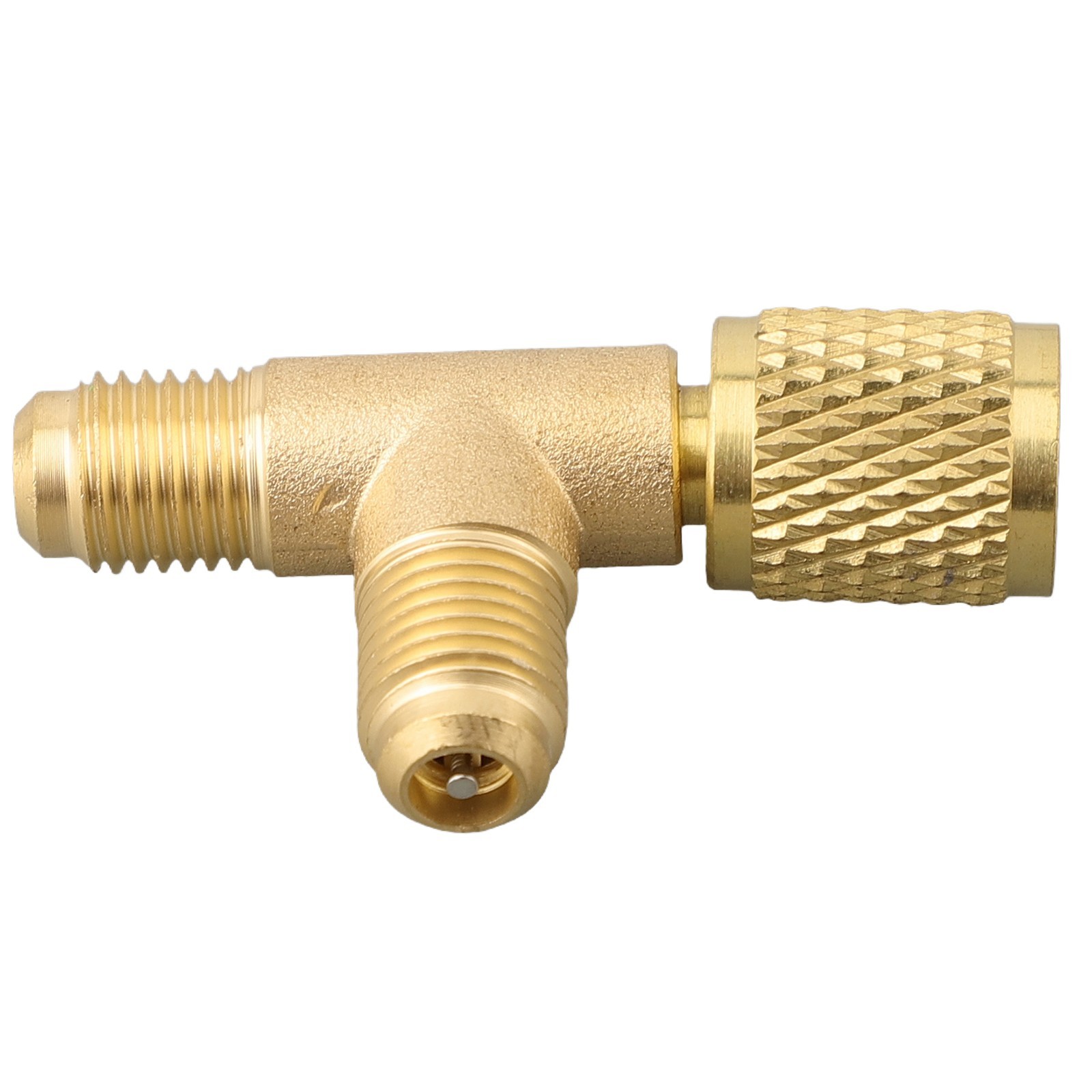 1/4in SAE Interface Quick Connector Brass Easy To Operate For R22 R12 R134