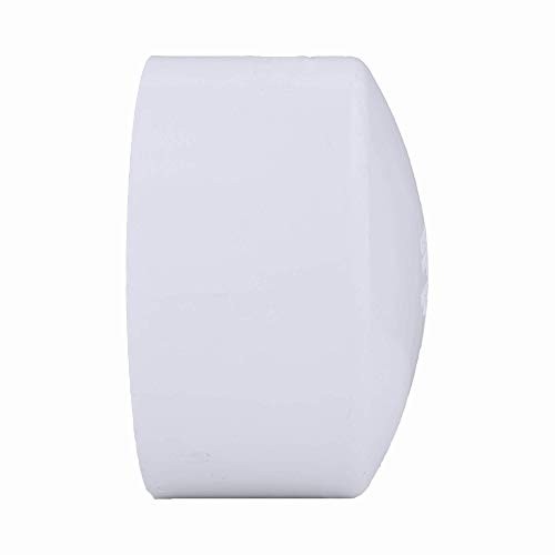 4 SCH 40 CAP SOCKET PRESSURE (Unit Piece) 4 Inch ( EACH qty: 1 ) 1 White